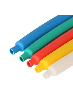 ТУТнг-4/2 синяя, термоусадочная трубка 2:1 4мм ТУТ-4/2