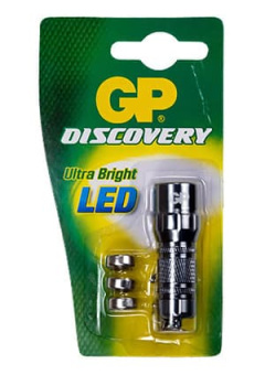 GP L043, фонарь светодиодный, (3хA76)
