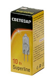 SV-44761-Т, Лампа галоген. капсульная,прозрач., G4, 8мм,10Вт 12В