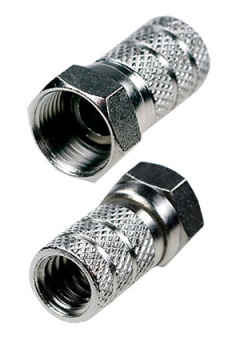 F РАЗЪЕМ ПОД КАБЕЛЬ RG6