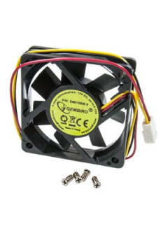 D6015SM-3, Вентилятор, 60x60x15, втулка, 3 pin, провод 25 см