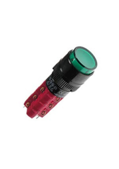 D16LAR1-3ABCG, кнопка с фикс. 250В/5А, ламп. подсветка