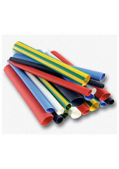 HSR-3000 9/3 white, 3:1 термоусаживаемая белая коричневая ТУТ