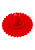 CA9 FIG 9002 ROJO, CA9MR2 ручка-колесо крас 11.5мм