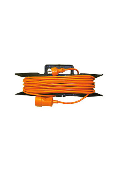 SQ1302-0002, Удлинитель силовой УХз16-101 (на рамке, штепс. гнездо/20м ПВС 3х1,5)