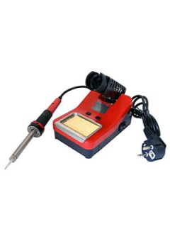 12-0150, Паяльная станция, 220В/40Вт, 160-480С, цифровой дисплей